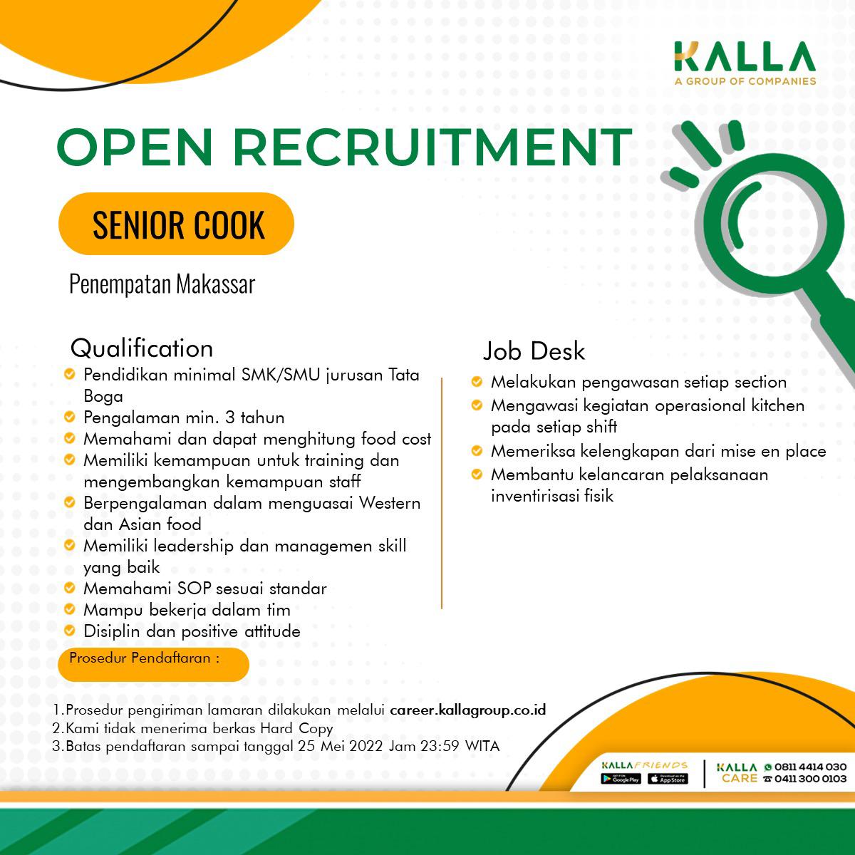 Open Recruitment Kalla Group